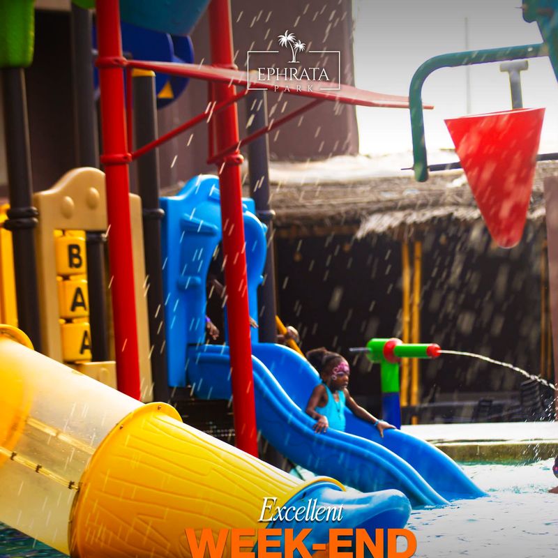 Affiche week-end au parc aquatique