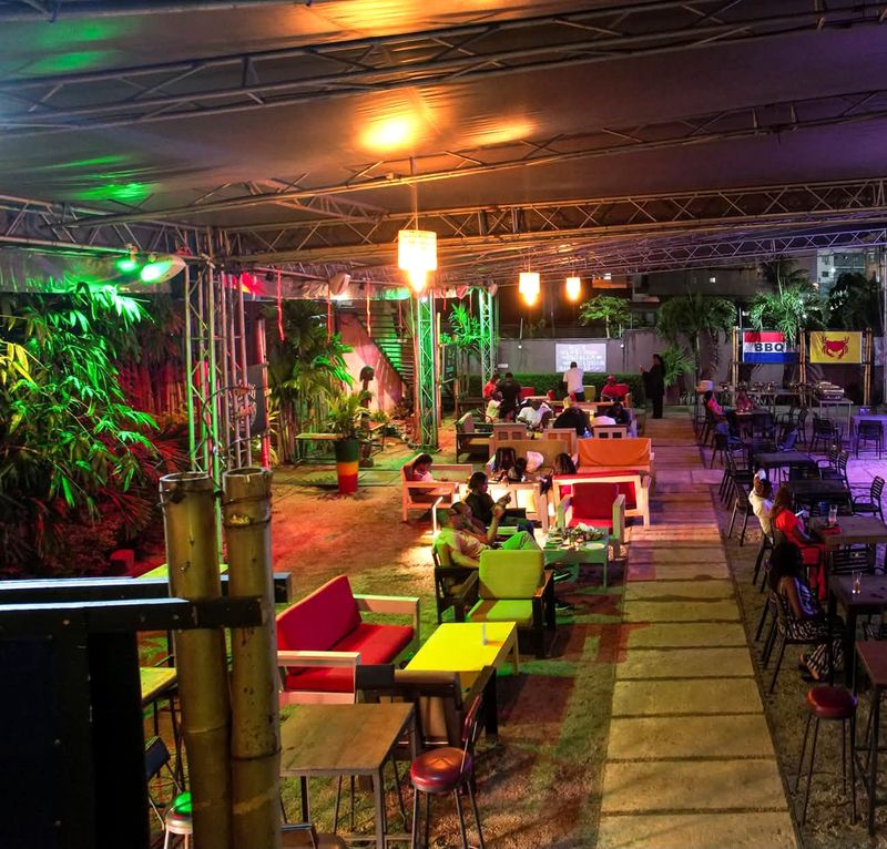 La terrasse le soir